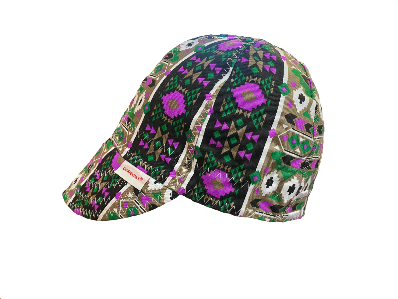 Comeaux Caps Reversible Welding Cap Aztec Print *NEW DESIGN*