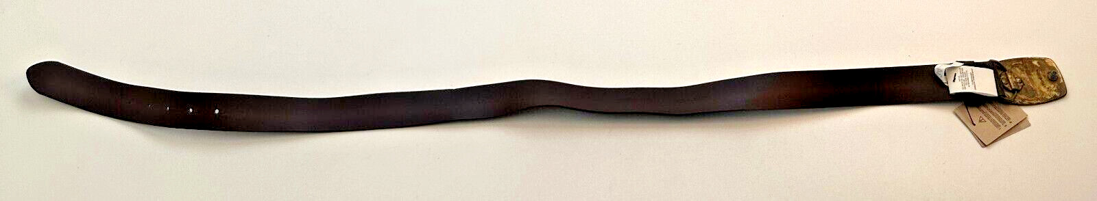 Levi’s Made in Italy Belt Men’s Sizes W32- 36 100% Leather Dark Brown New