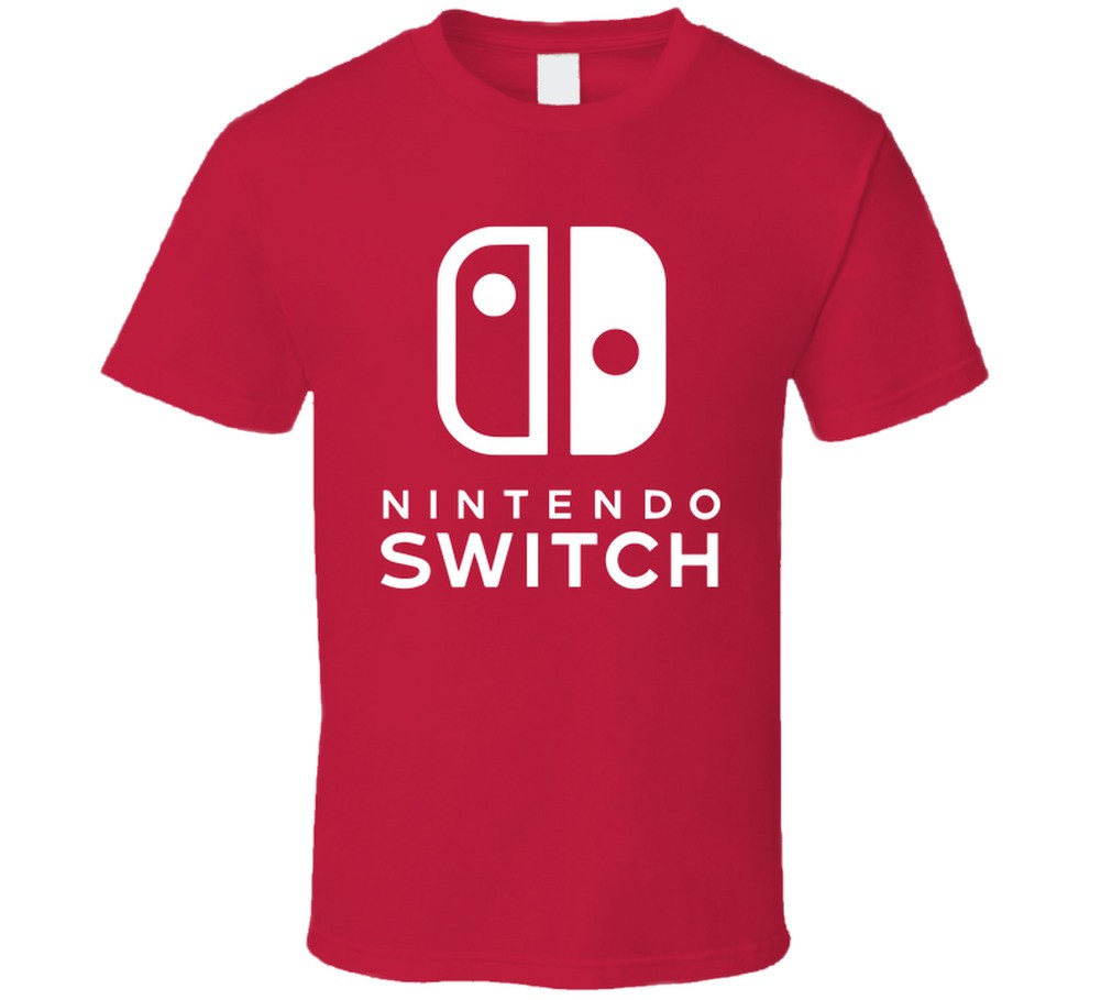 Nintendo Switch Portable Gaming System Gamer Logo Fan T Shirt