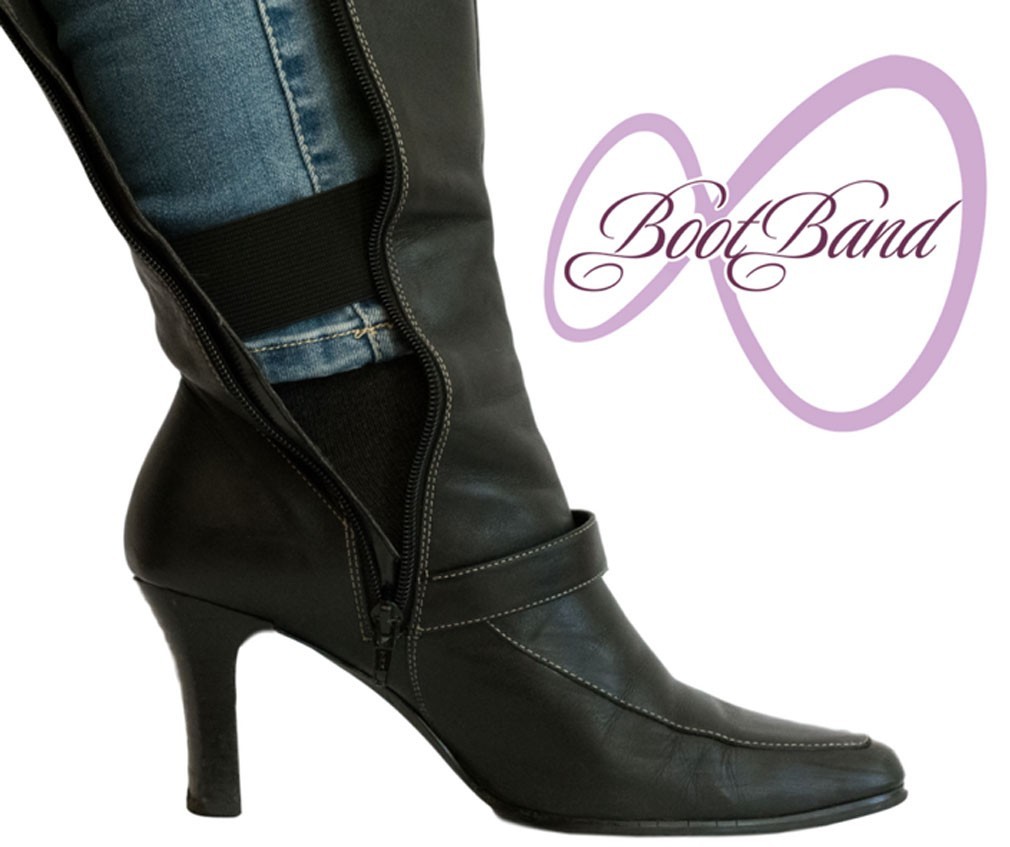 InfinityBelt BootBand Adjustable Boot Straps Keep Pants Tucked, Secured in Boots