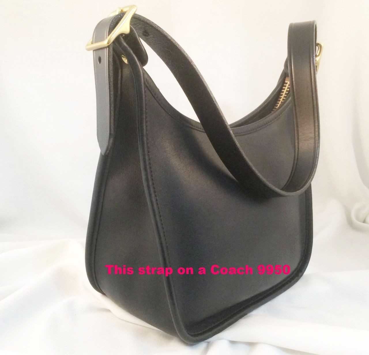 Adjustable Cross Body Replacement Straps Fits Vintage Coach Bags w/Buckles