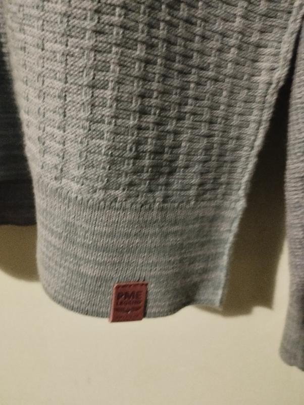Men’s PME Legend Sweater Turquoise Cotton 44 / XXL /