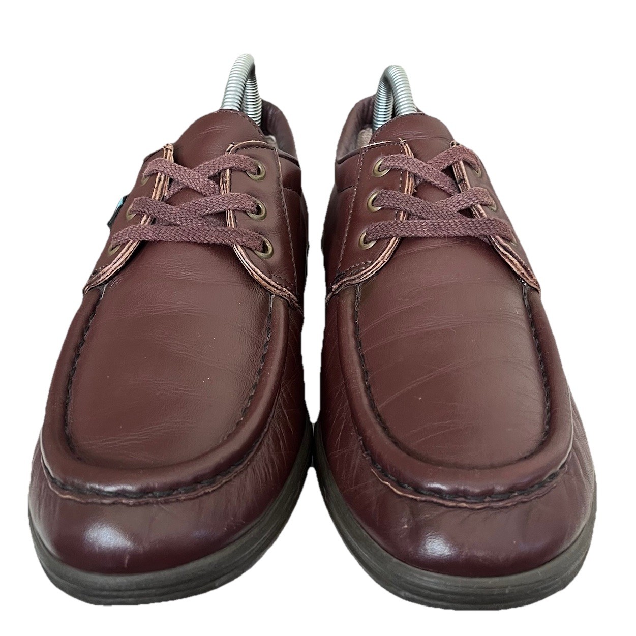 Vintage Red Wing Dunoon 8601-1 Dark Brown Leather Moc Toe Oxfords Sz 9B USA Made