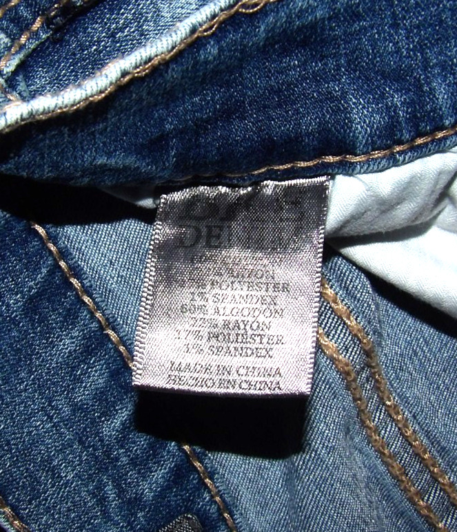 Buckle BKE JAKE Distressed Stretch Straight Leg Denim Jeans Men’s 31 X 32