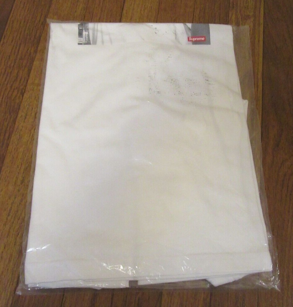 Supreme Jordan Biggie S/S Top Size Large White FW24 Supreme New York 2024 New