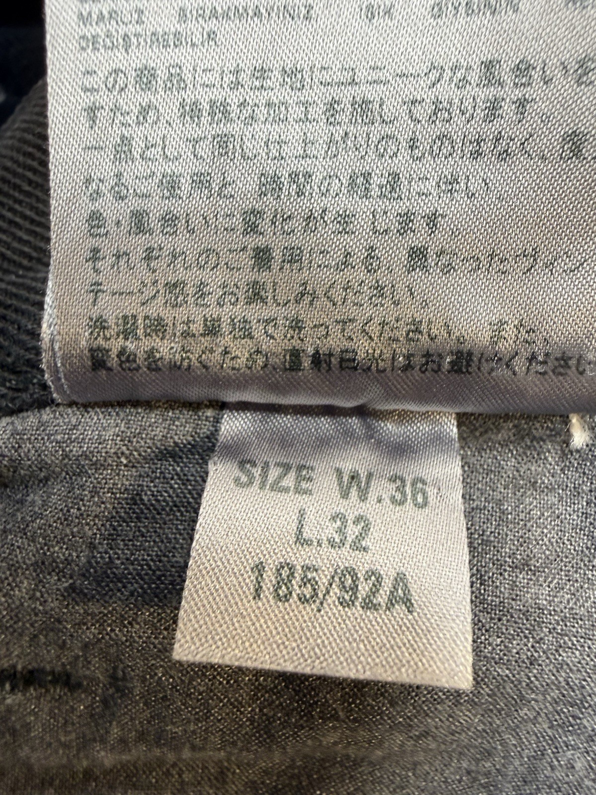 Rare DIESEL D-MACS-SP Jeans Size W36 L32 100% Cotton, Black With All-over Print