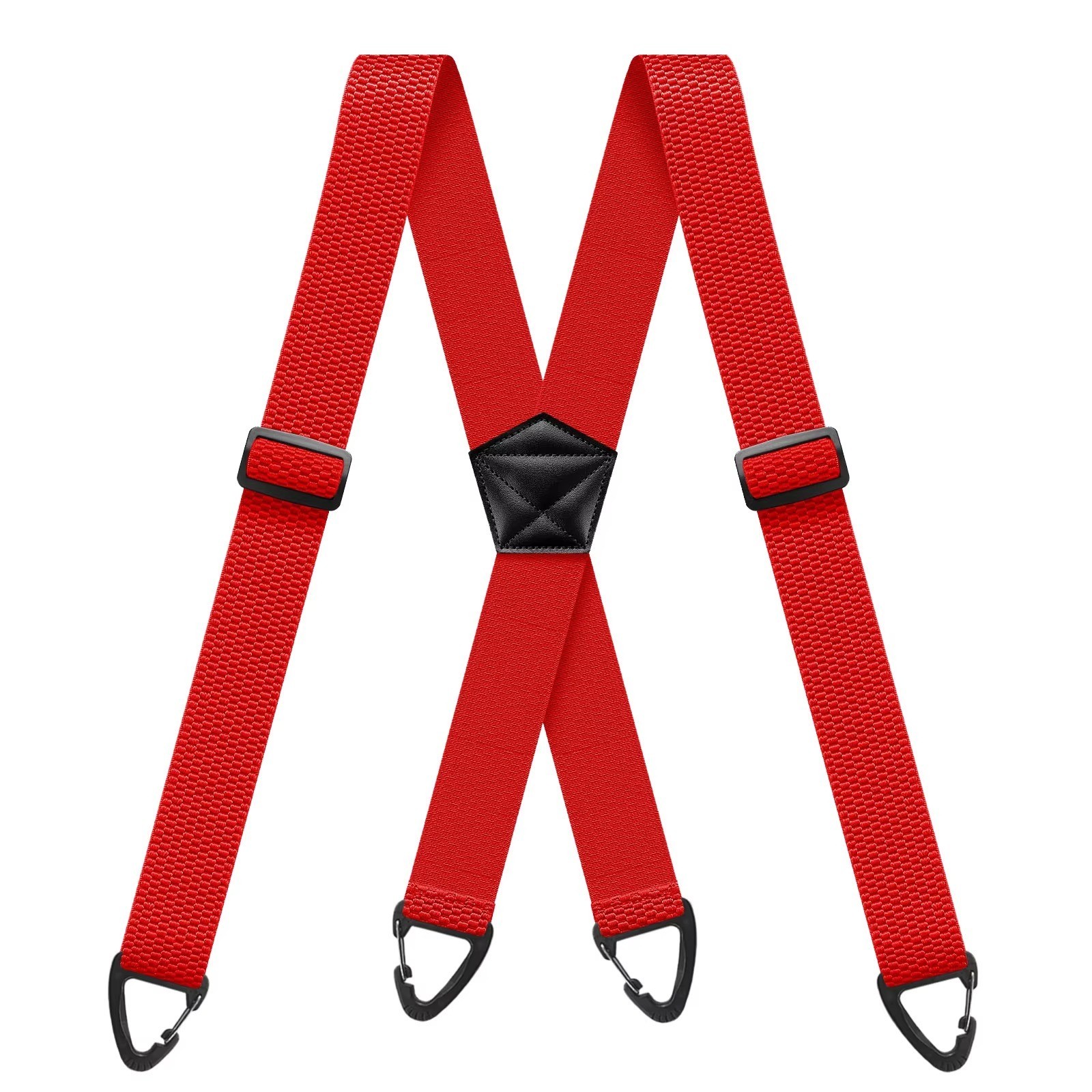 Suspenders for Men Heavy Duty, X Shape Back Hidden Suspender 1.5″ Under Clothing