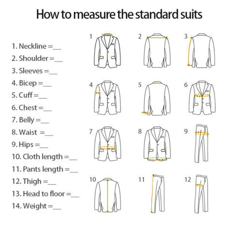 Brown Business Men Suits Herringbone Formal Classic Regular fit Wedding Tuxedo