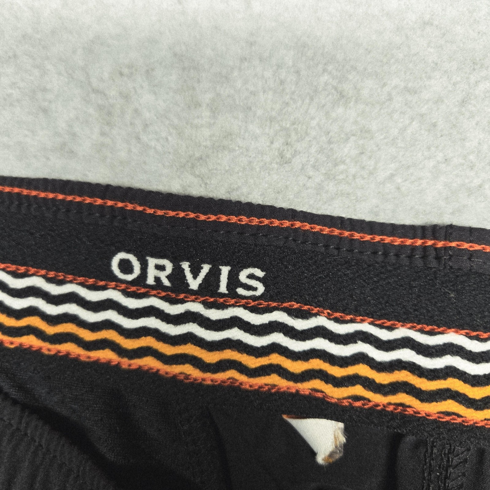 Orvis Jogger Pants Womens 20 Black Elastic Waist Tapered Hiking Fishing Pockets