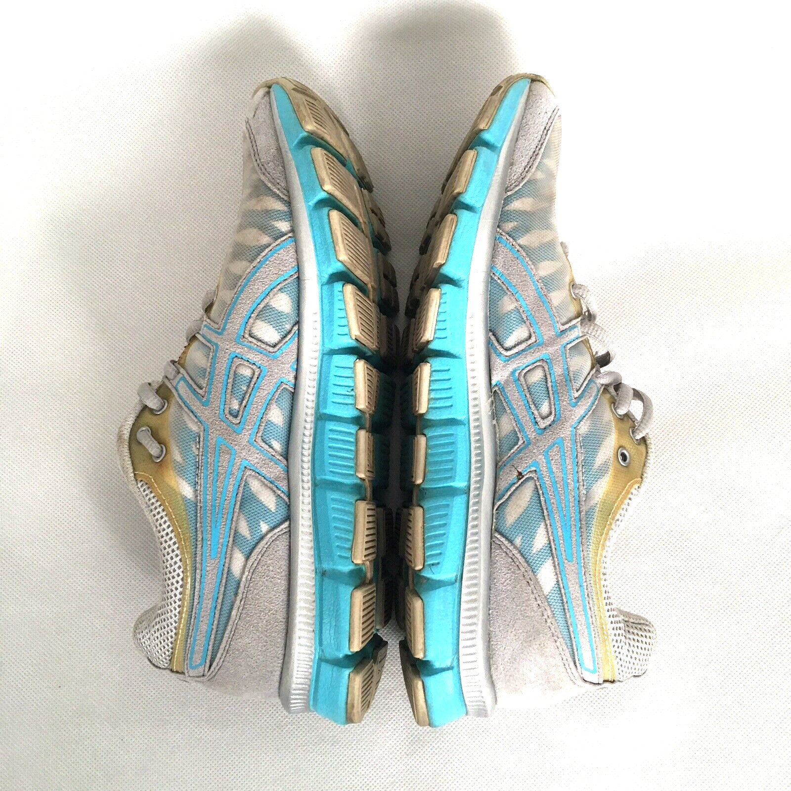 Asics Gel-Nerve 33 Shoes Womens Size 8 Gray Athletic Running Sneakers