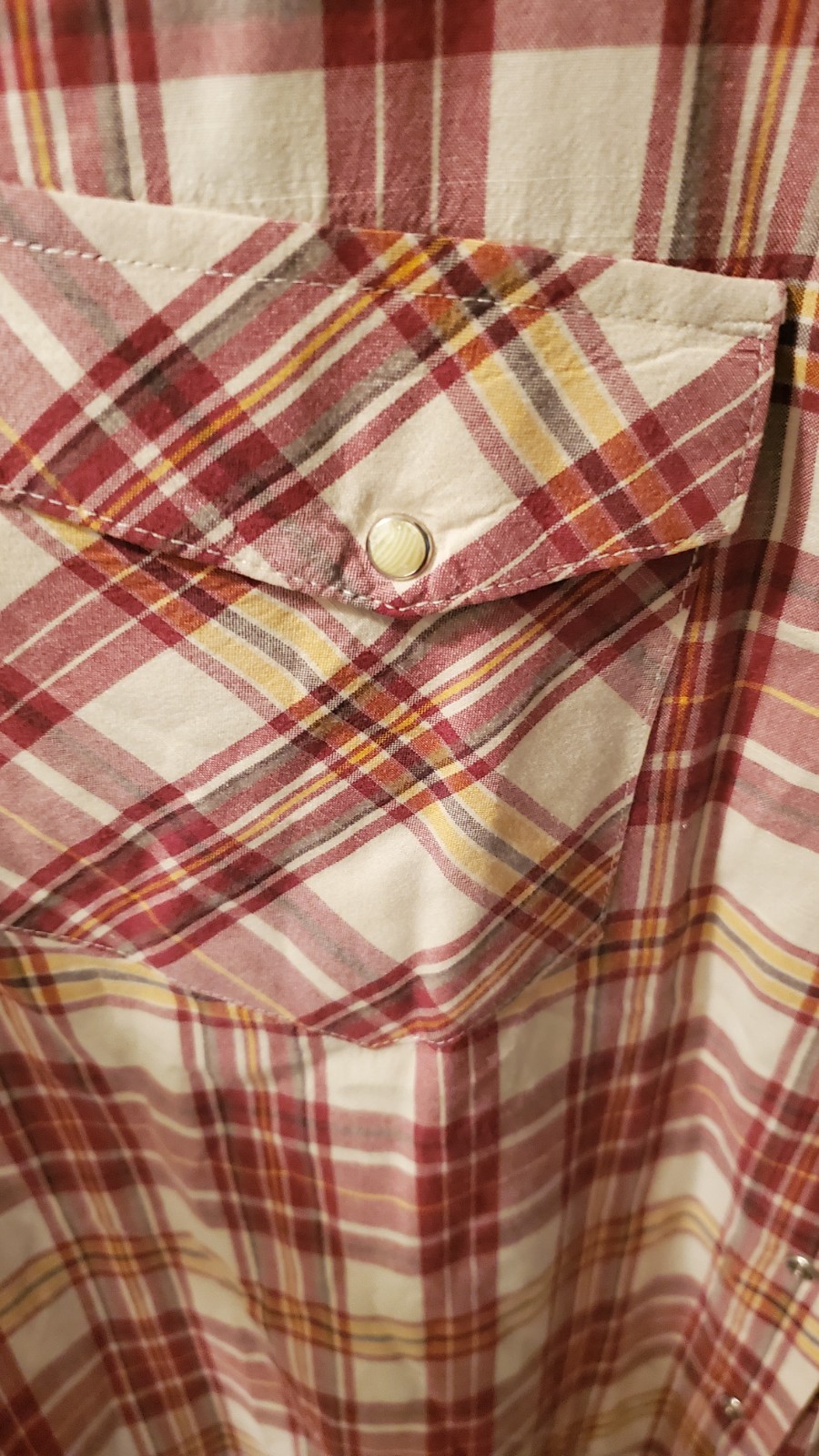 Vtg Oakley Double Snap Pocket Button Down Short Sleeve Plaid Men’s Sz 2xl