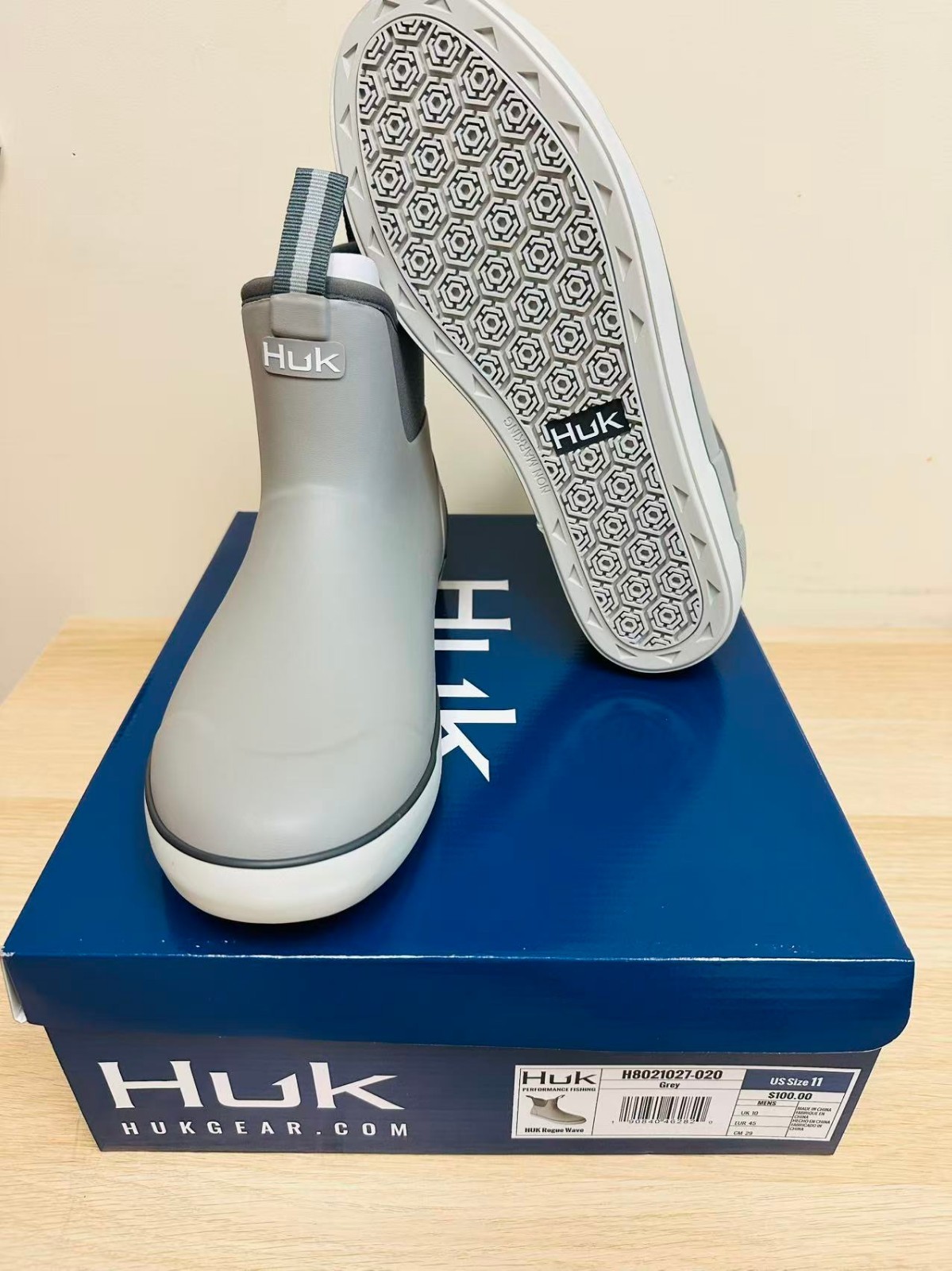 HUK Boots, Rogue Wave Boots, Fishing, Men’s US Size 9, 10, 11, 12, 13, Brand NEW
