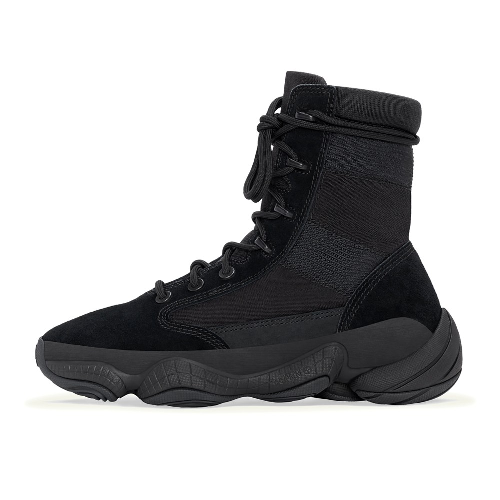 adidas Yeezy 500 High Lace Up Mens Black Casual Boots IG4693