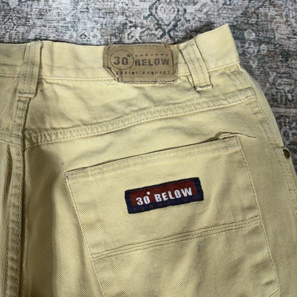 2000s Y2K 30 Below Baggy Carpenters Tan Shorts Size 36