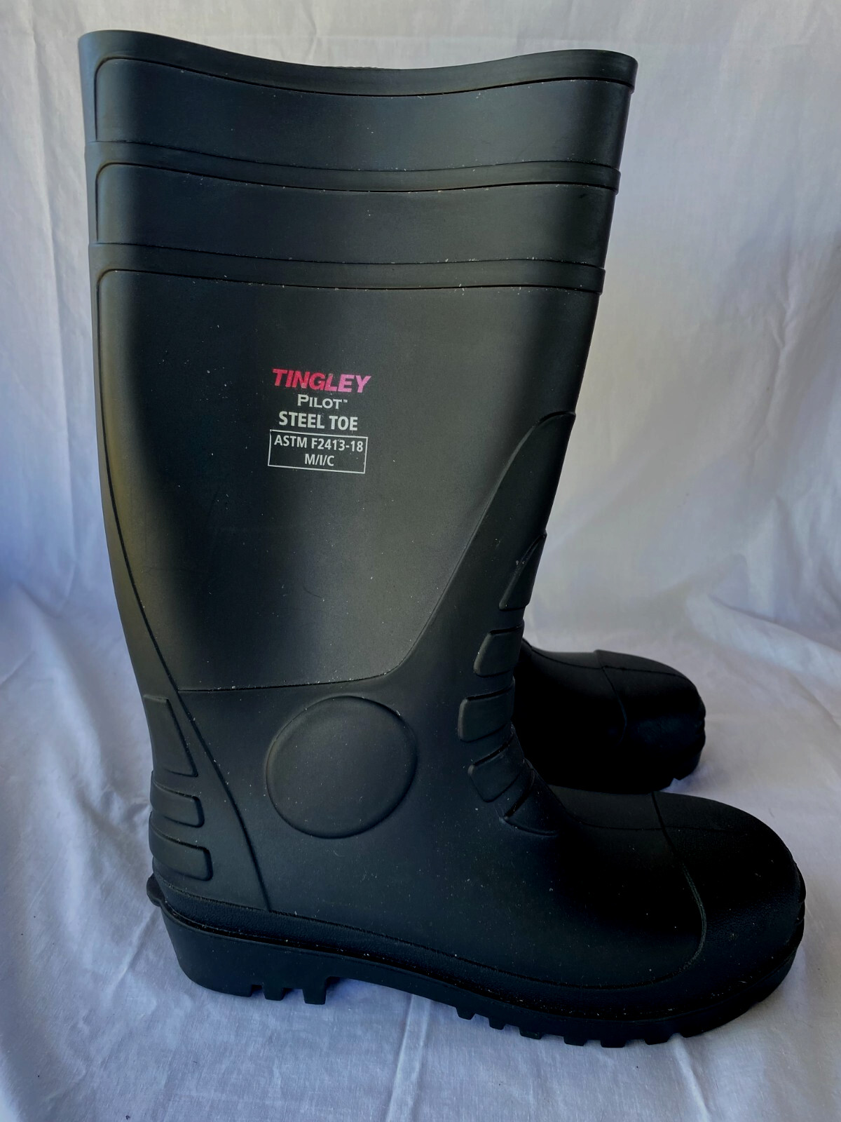Tingley Pilot Steel Toe Boot ASTM F2413-18 M/I/C Men’s Size 12 Hunting Fishing