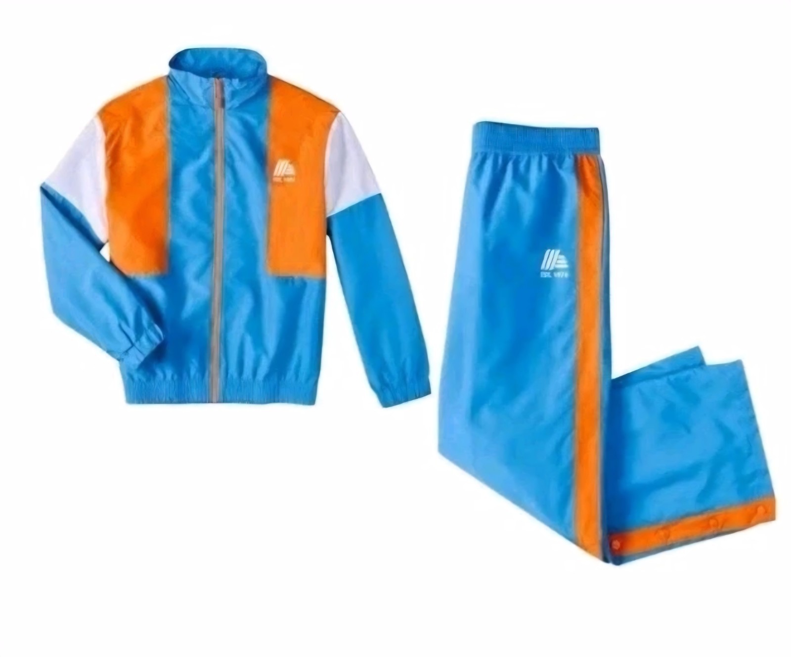 ALDI GEAR Tracksuit Set XL Windbreaker Orange 50th Anniversary