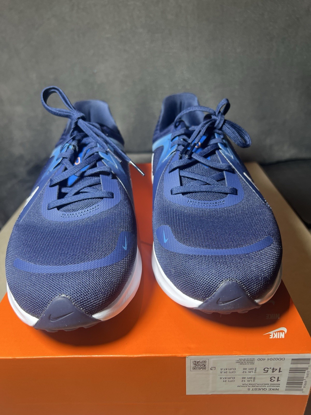 Size 13 – Nike Quest 5 Midnight Navy