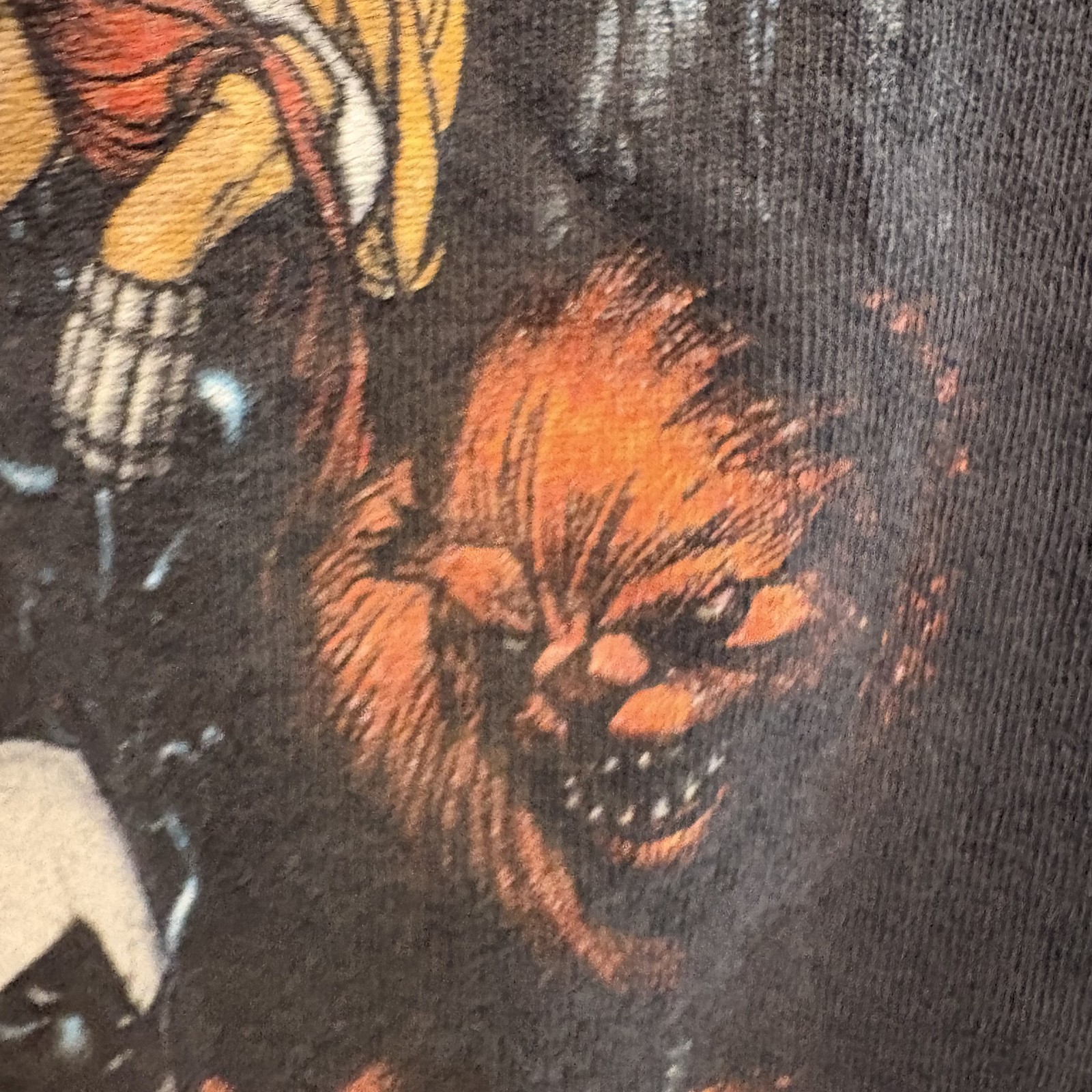 Marvel Comics Collage T Shirt Men Small Black Hulk Ghost Rider Spiderman Tee