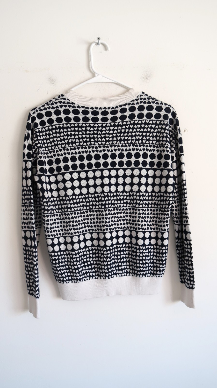 LOFT Dot & Heart Sweater – Size Small