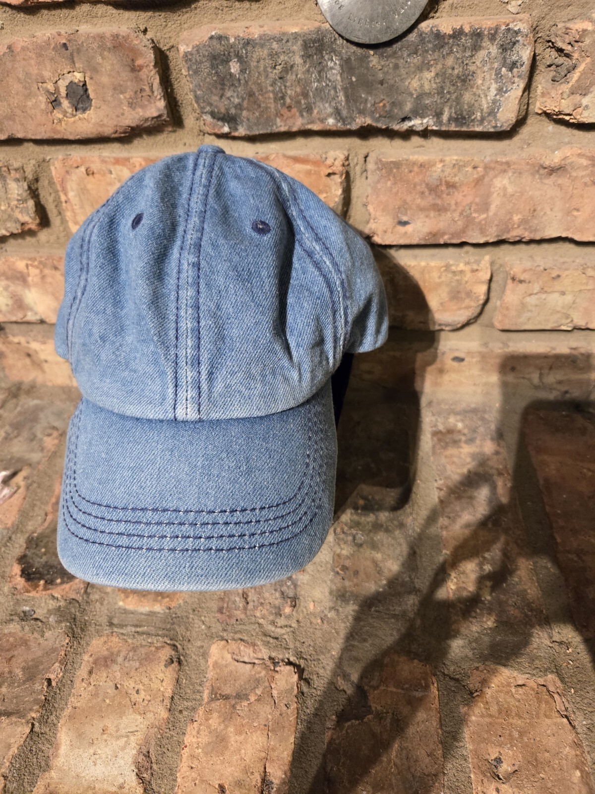 Baseball Cap Womens Hat The Original KBethos Ponytail Cap Denim Adjustable