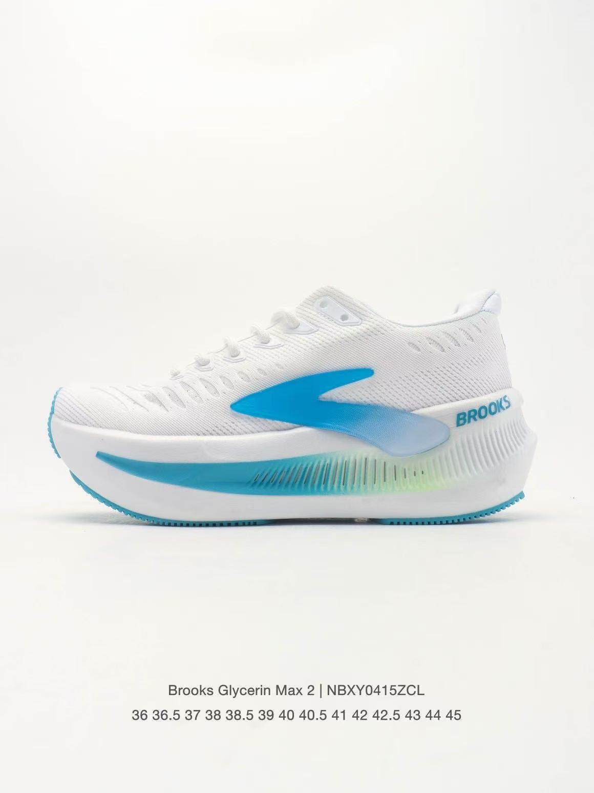 Brooks Glycerin Max 2 Men Running Shoes Breathable Cushioning Sneakers