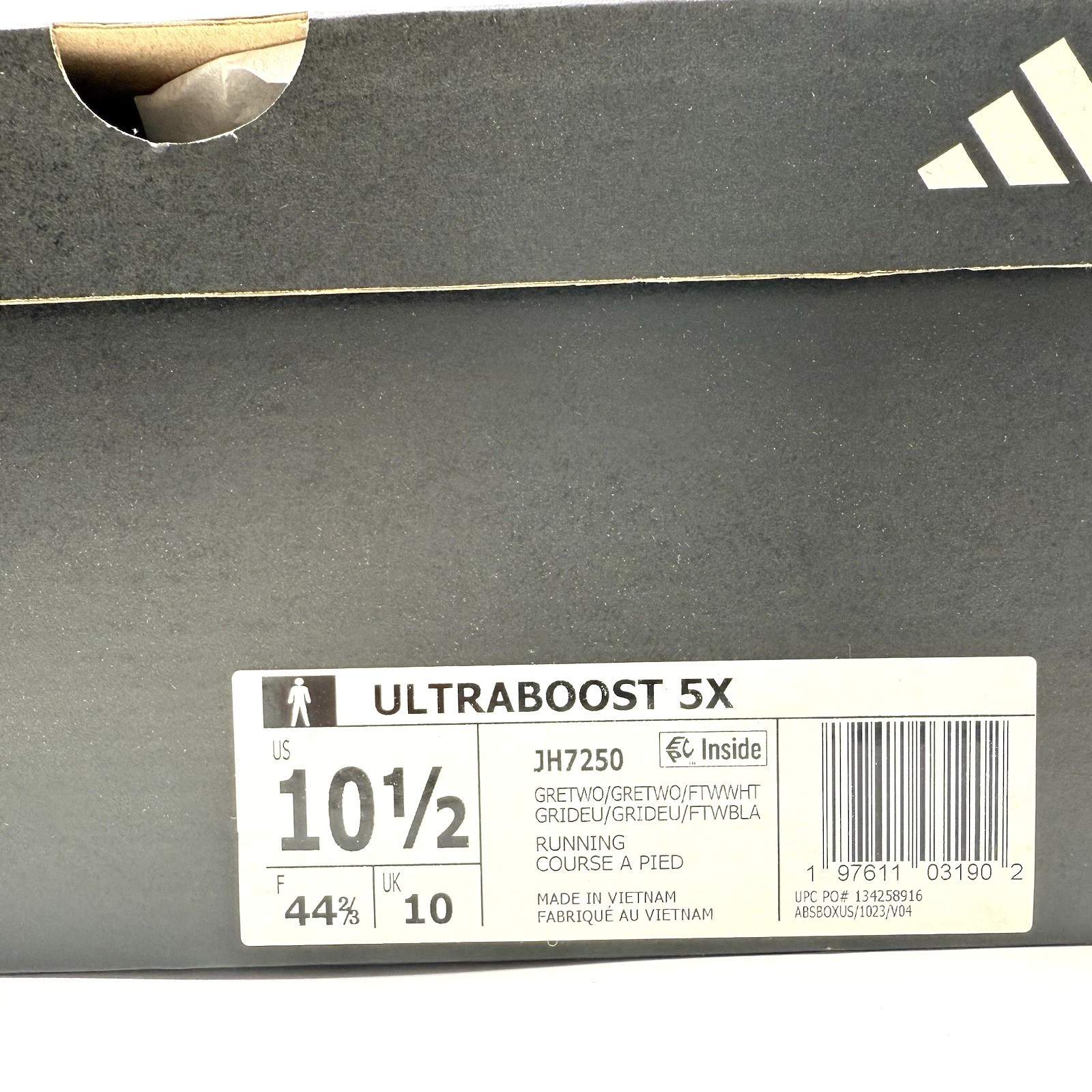 adidas Ultraboost 5X Men’s Running Shoes Grey JH7250