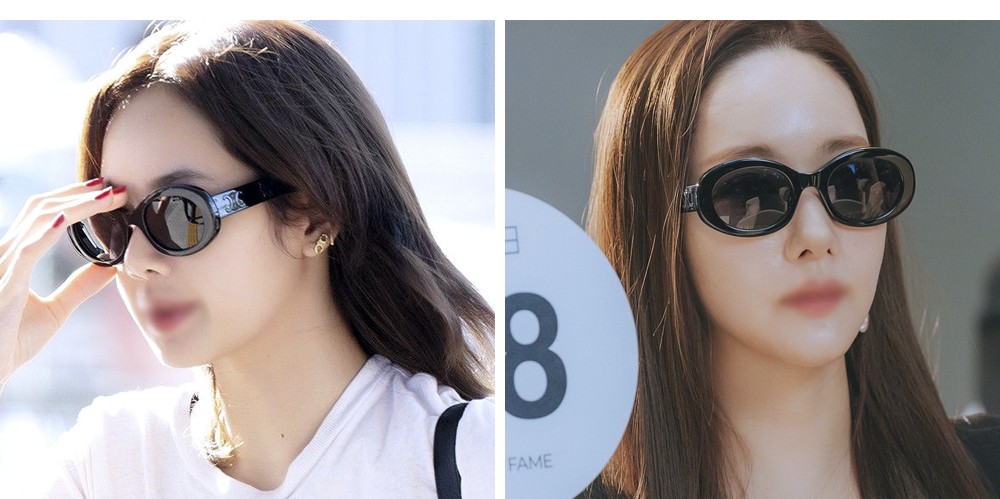 Celine Triomphe 01 Sunglasses CL40194U 05A Oval Horn Frame Fashion 155780960