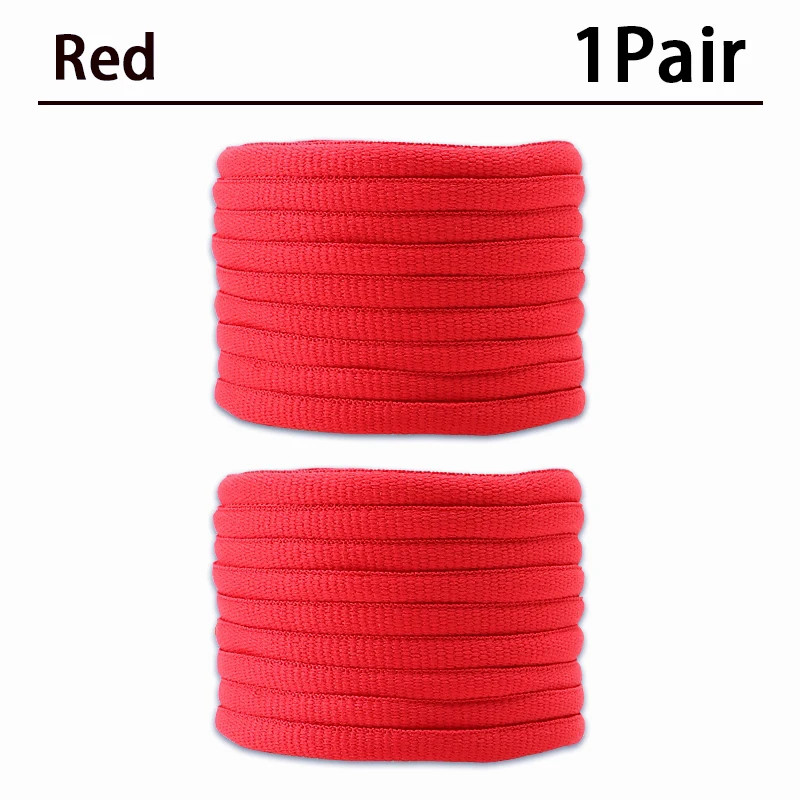 Half Round High quality Shoelaces 4mm Wide Solid Color Shoelace Sneaker Classic