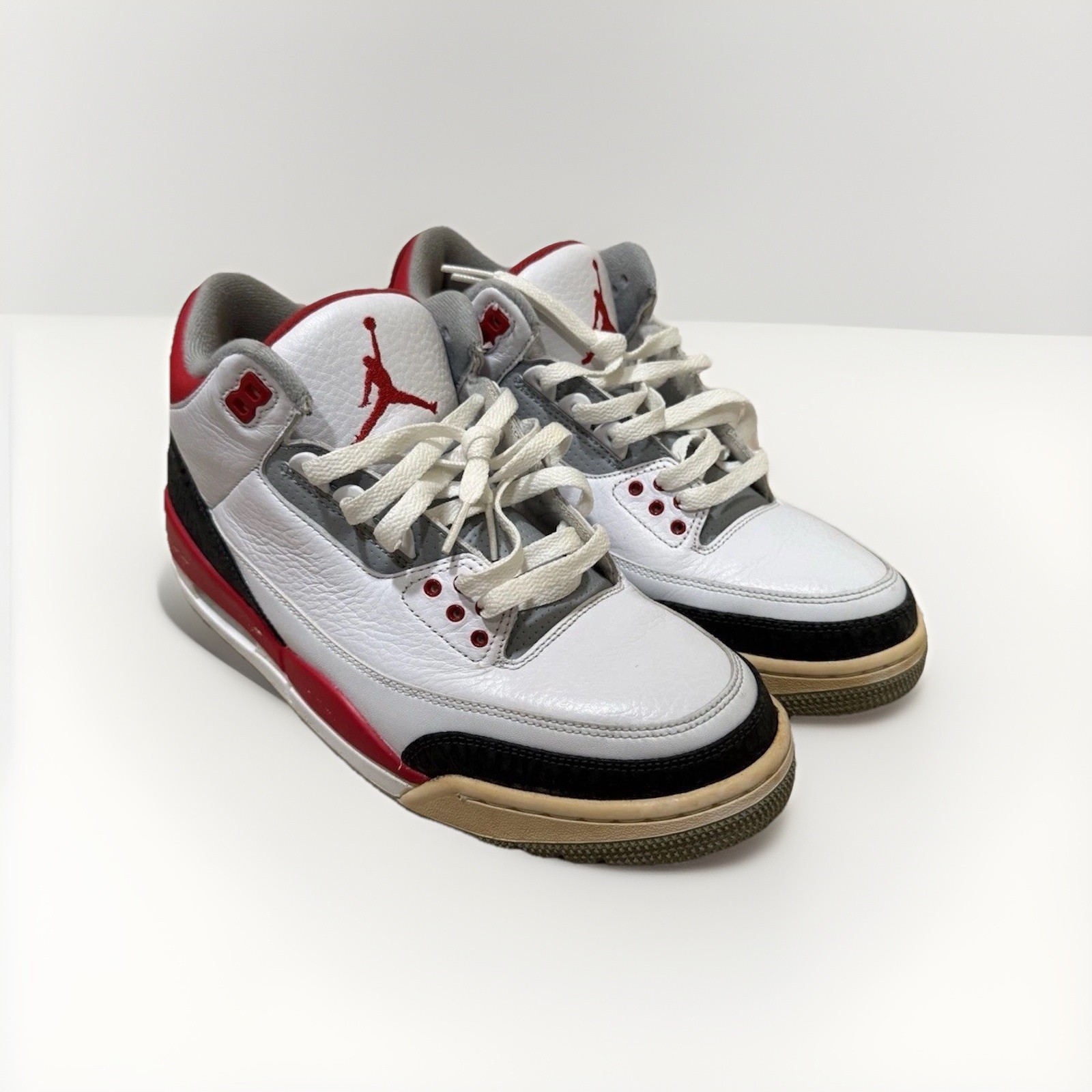 Nike Air Jordan 3 Retro Fire Red 2013 Men’s Size 9.5 136064-120 OG Box