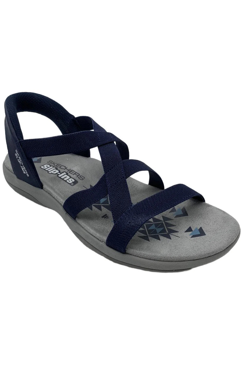 Skechers Women’s Modern Comfort Season Reggae Slim Sandal Navy
