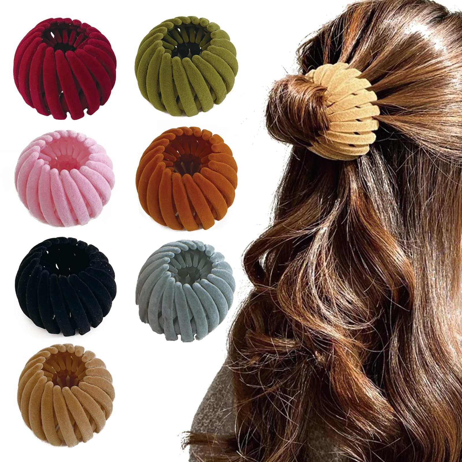 Aweoisa 7PCS Women’s Hair Accessories, Bird 7 Count (Pack of 1), Color-01