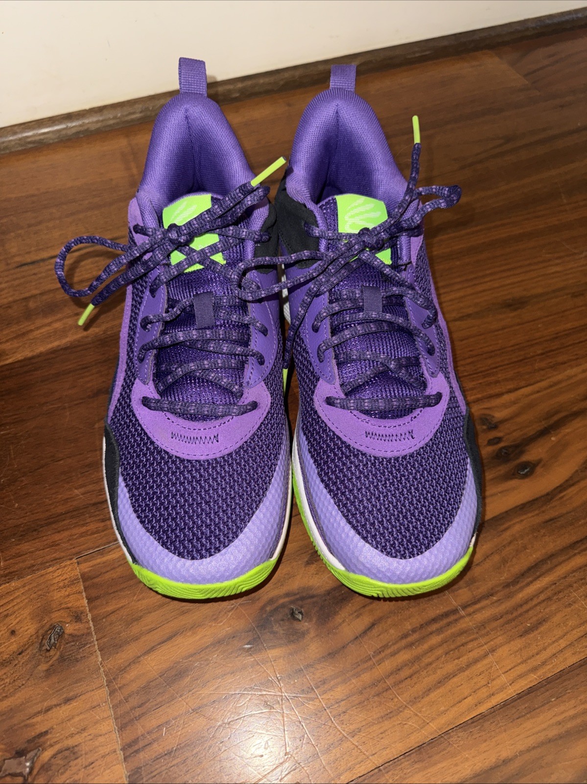 Under Armour Curry 3Z 24 SDE Size 8.5 Men/10 Women Purple Basketball Shoes