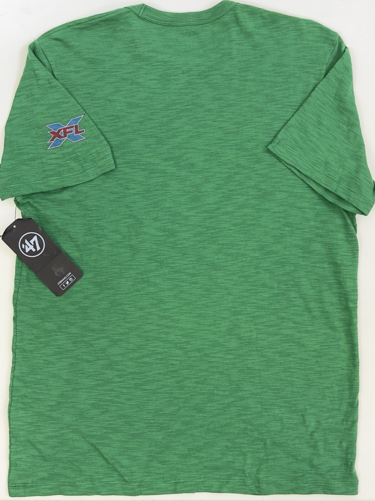 Seattle Dragon XFL Heather Green Short Sleeve T-Shirt 100% Cotton Medium NWT