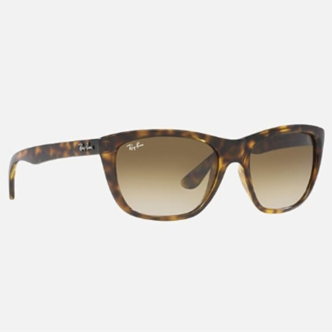 Rayban RB4154 57mm Women’s Sunglasses Polished Light Havana/Brown