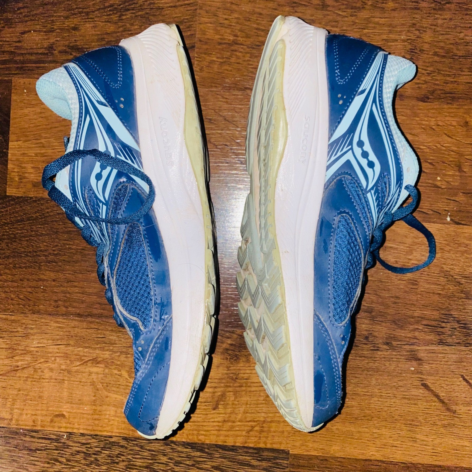 Saucony Cohesion 14 Womens Running Shoes Blue Size 9 US 7 UK 40.5 EUR Sneakers