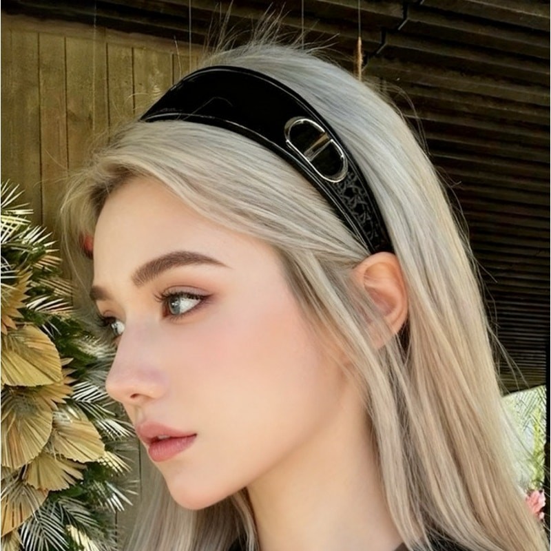 2-in-1 Fashionable Sunglasses Headband with Stylish Braided Design for Trendy