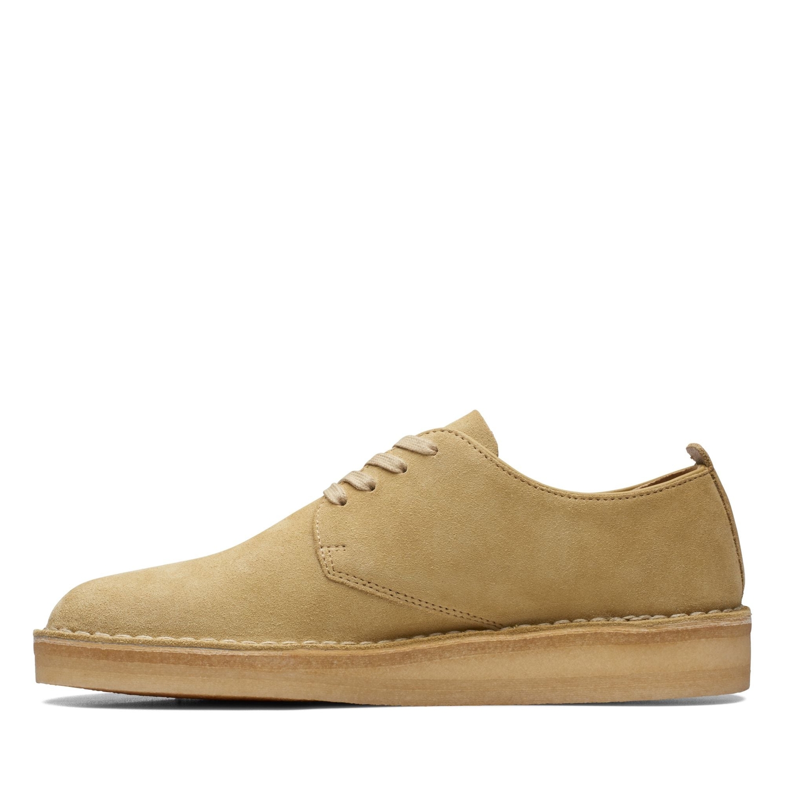[26171491] MENS CLARKS COAL LONDON – MAPLE SUEDE