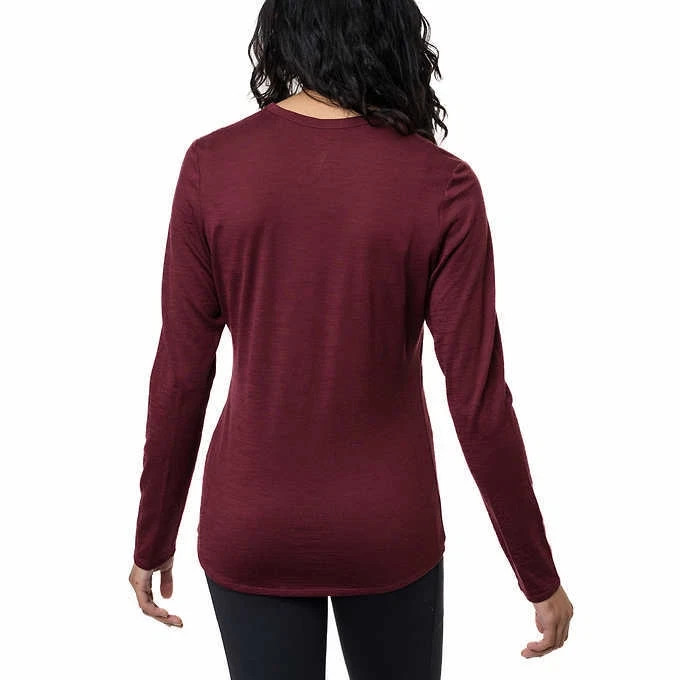Seg’ments Ladies’ 100% Merino Wool Long Sleeve Top Size-XS