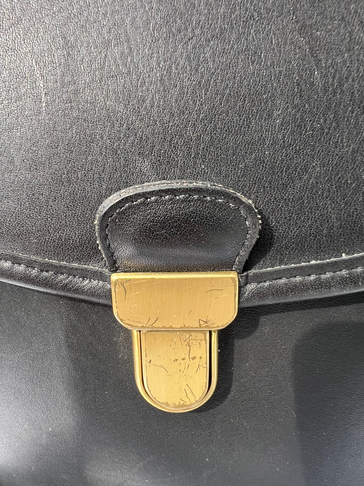 Vintage Coach Jackson Bucket Bag in black, style #9912 from the Camden Classics