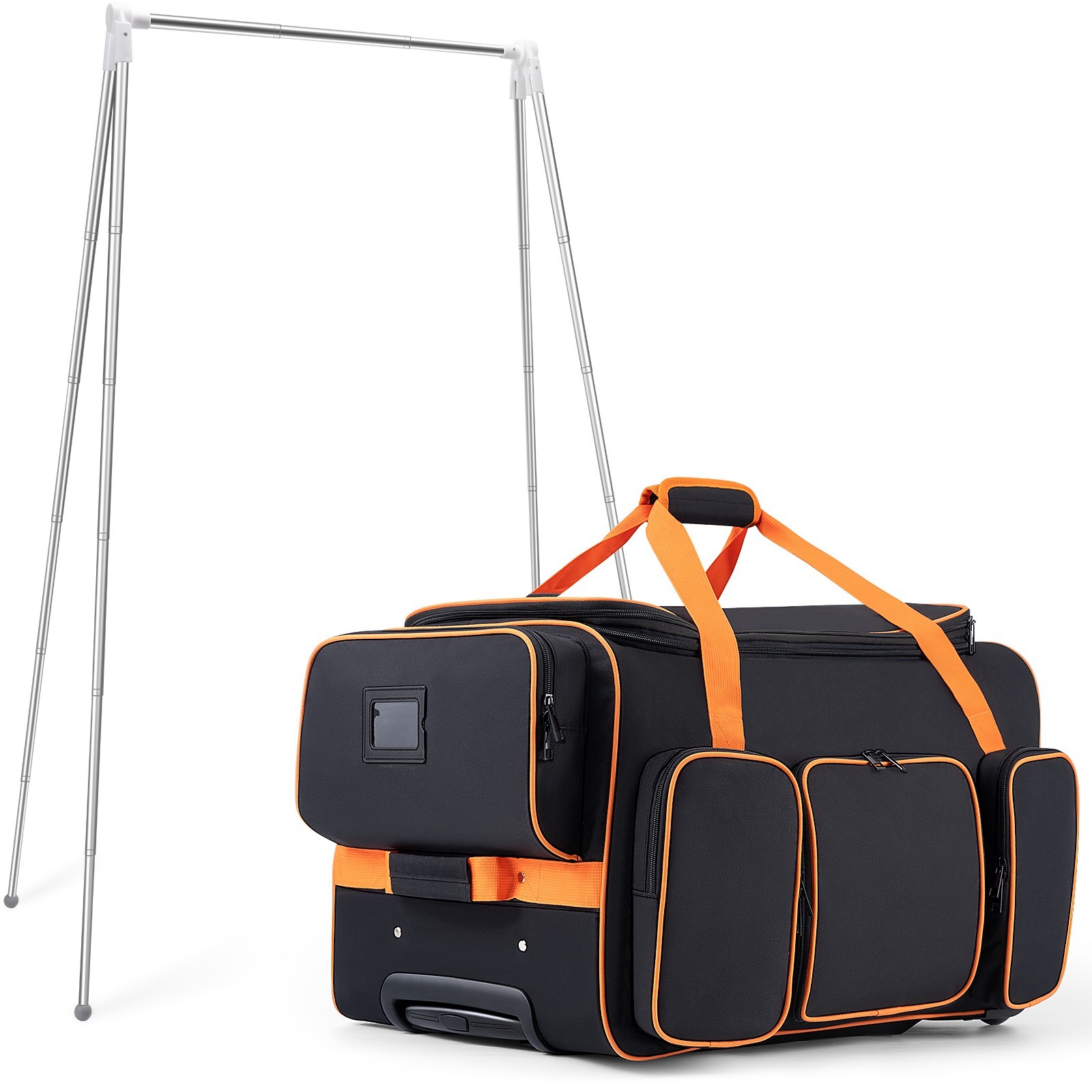23″ Dance Bag with Garment Rack Dance Costumes Rolling Garment Bags For Travel
