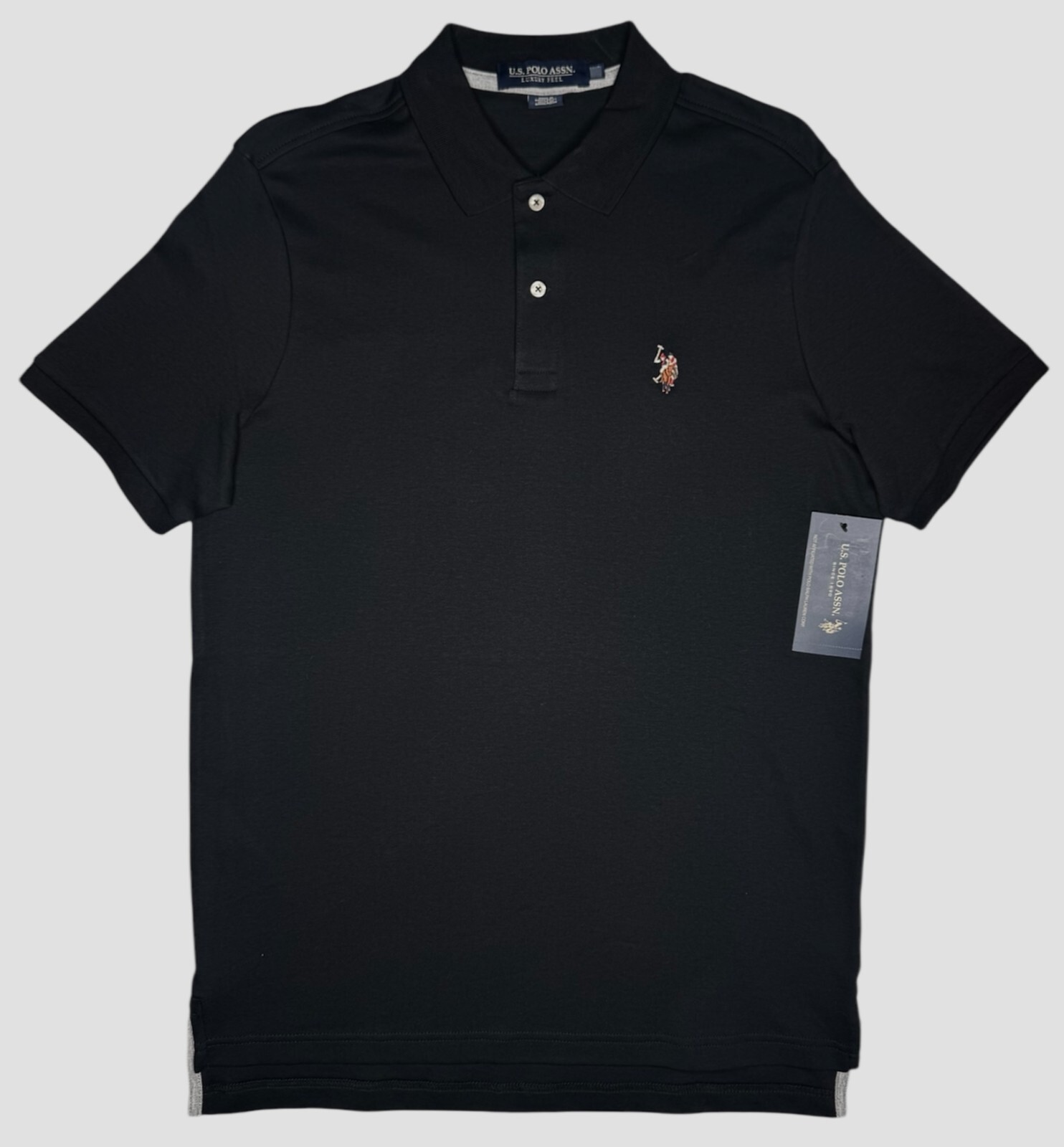 U.S. Polo Assn. #11685 NEW Men’s Luxury Feel Interlock Polo Shirt