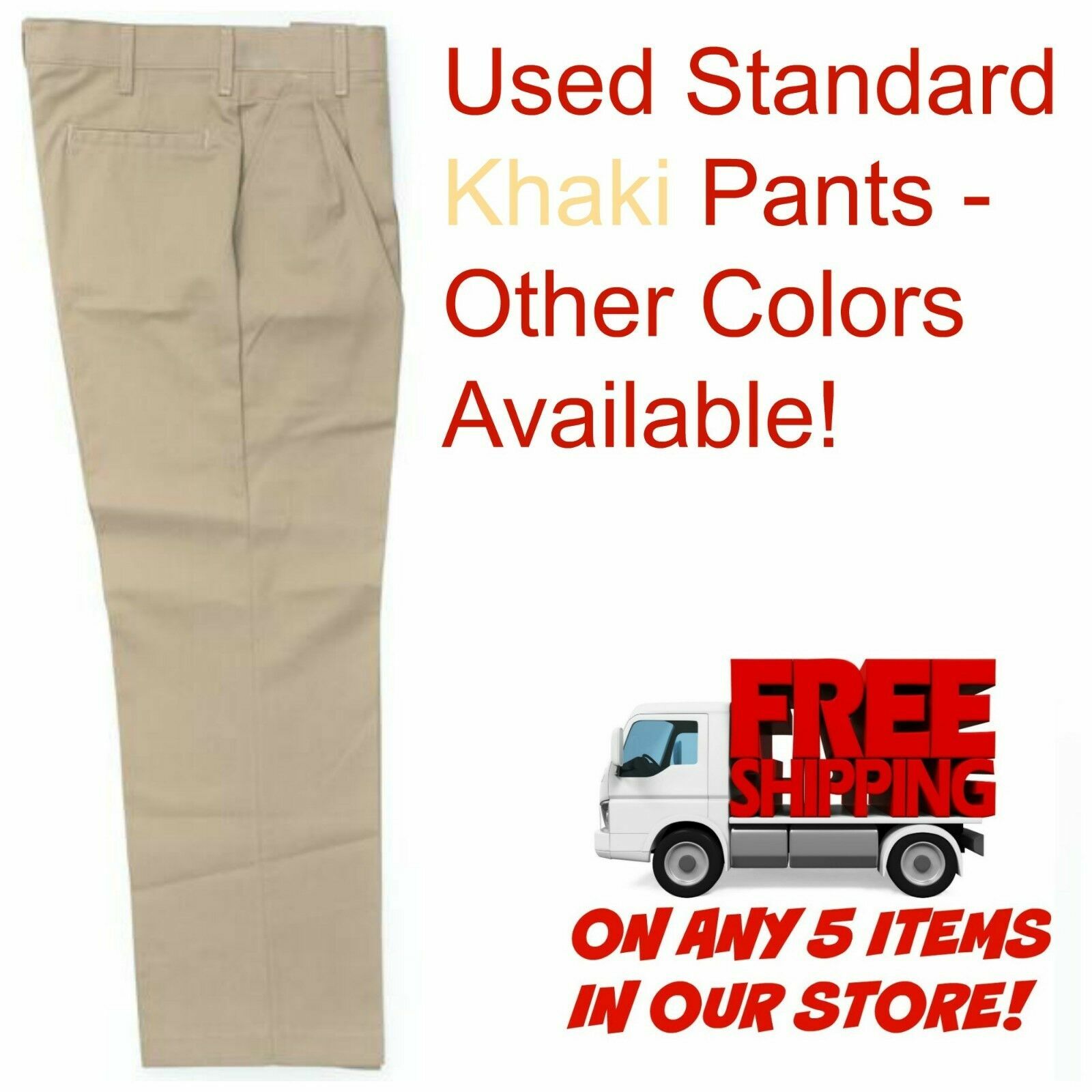 Used Uniform Work Pants Cintas Redkap Unifirst G&K Dickies and others