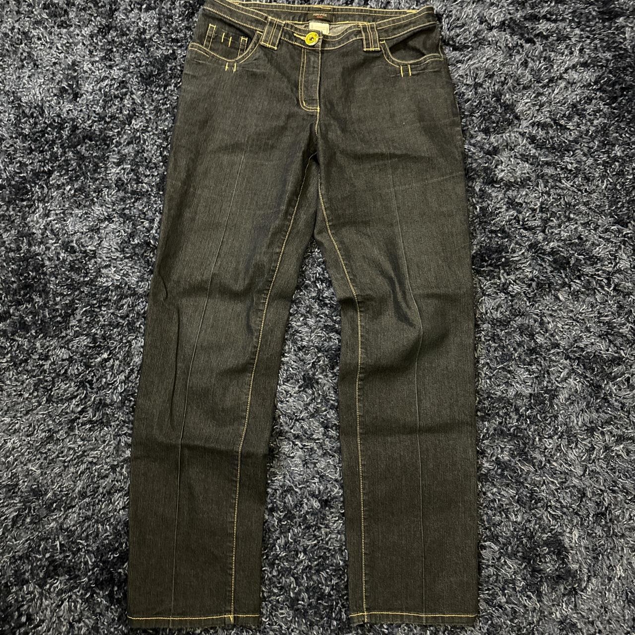 Vintage Apanage Gelsenkirchen Germany Jeans Dark Wash Baggy Skater Denim 90s
