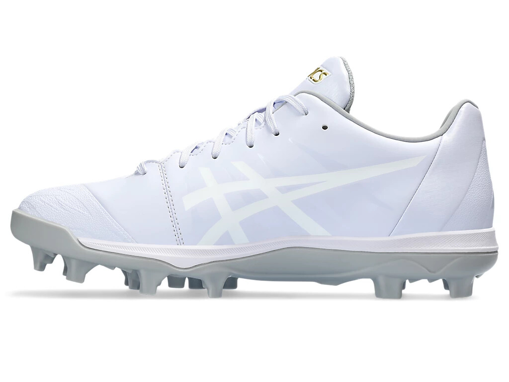 ASICS GOLDSTAGE FANG 1121A067 110 White White Baseball Cleats
