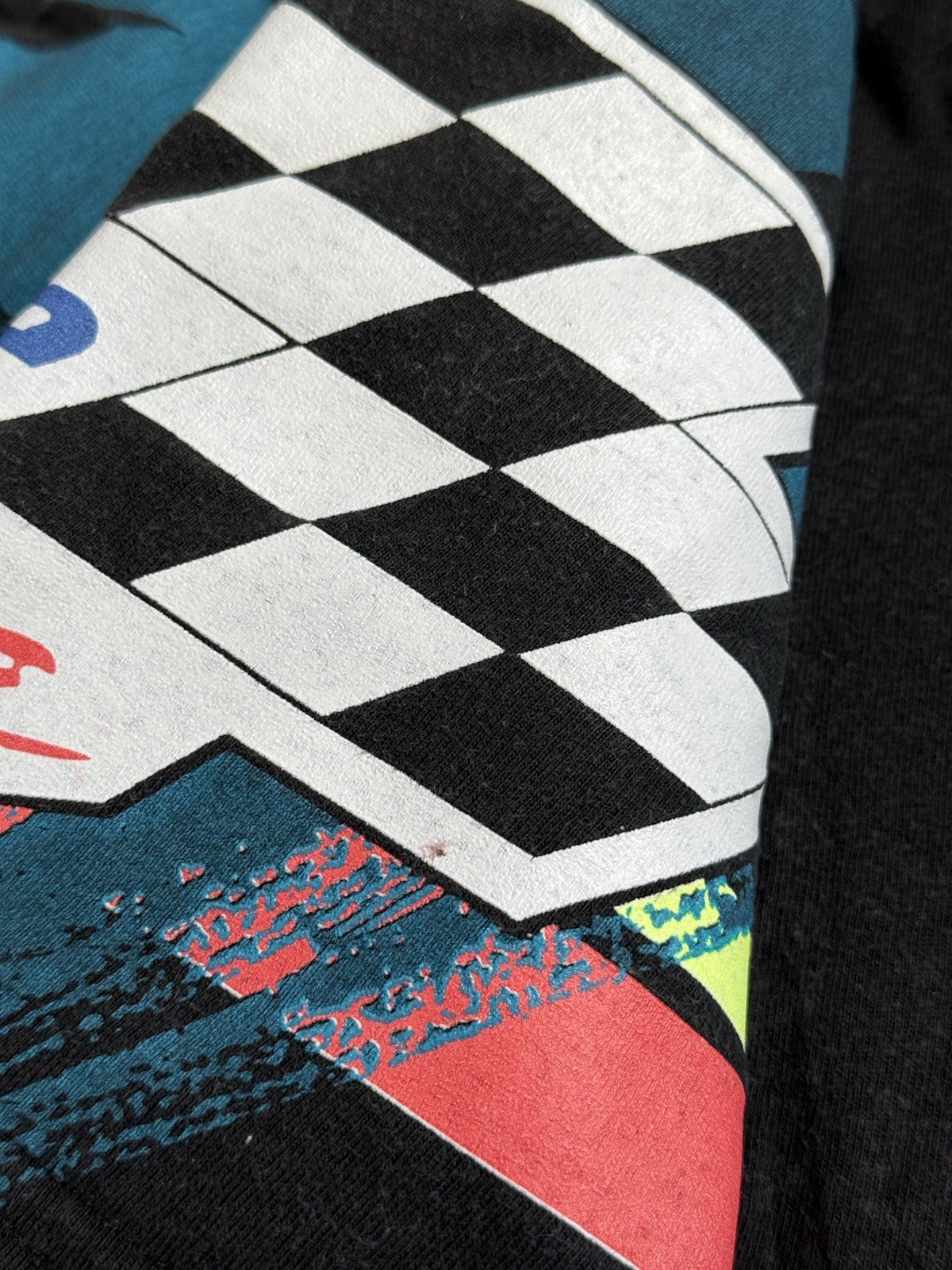 1993 Mark Martin Pure Power Valvoline All Over Print Shirt Size XXL NASCAR VTG