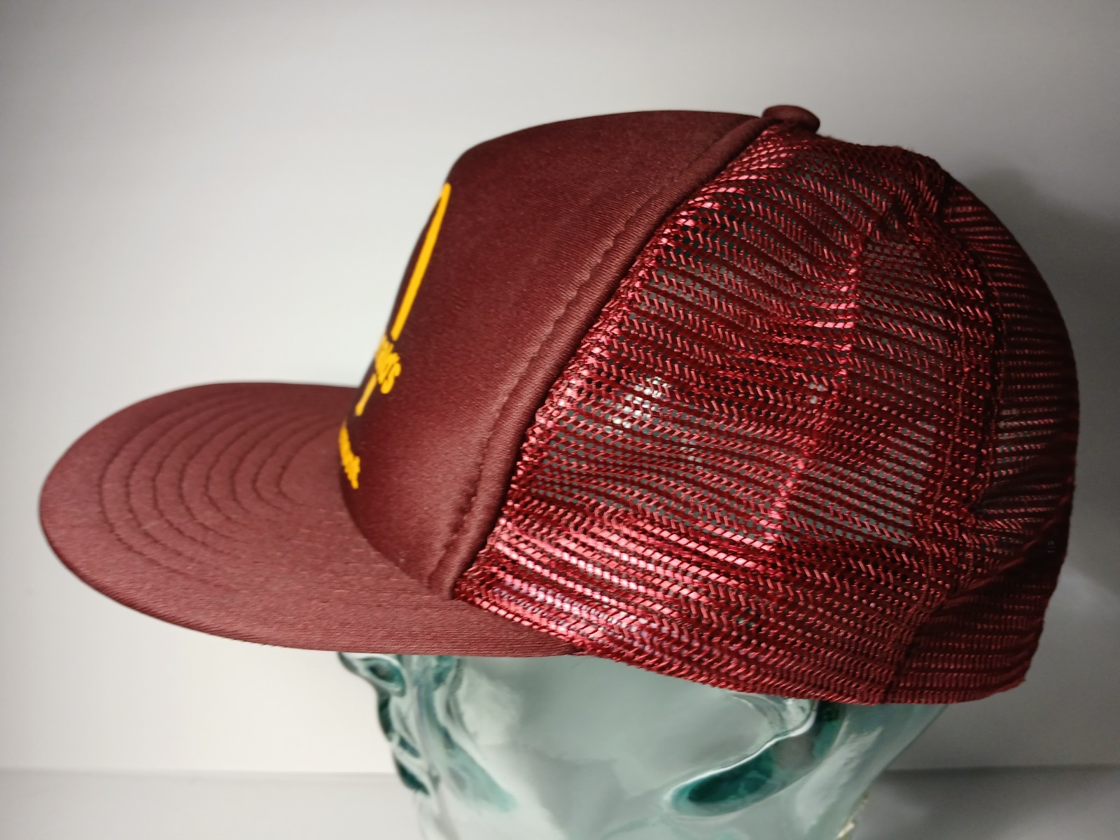 1980s Old Vintage McDonald’s SNAPBACK TRUCKER HAT CAP Wagy’s Tremont AS IS