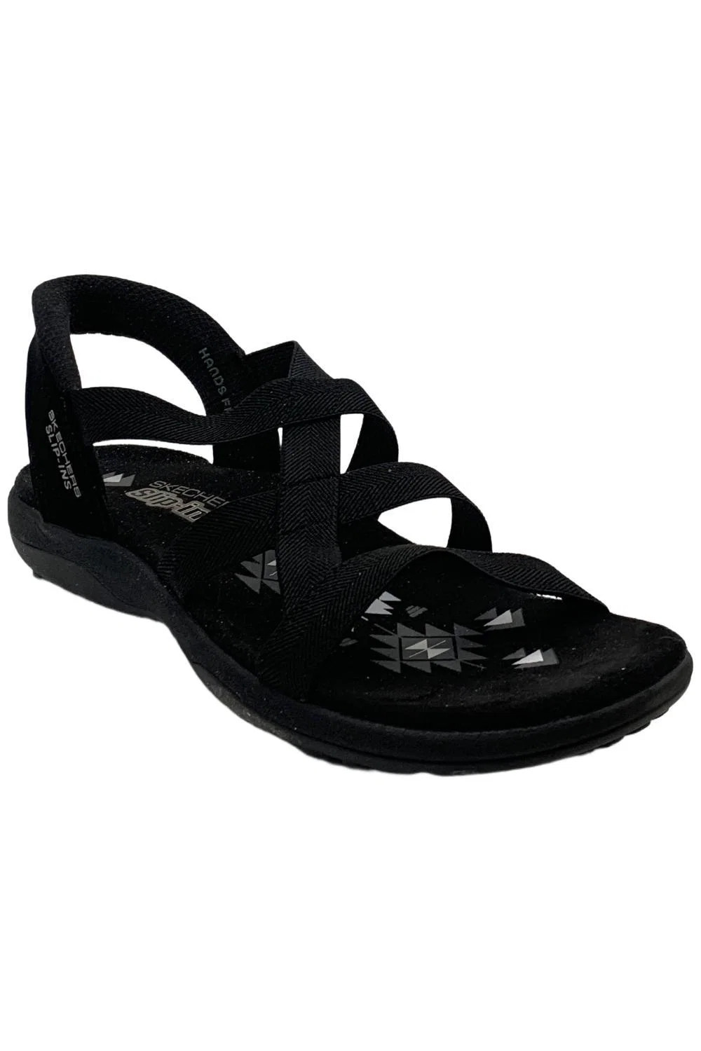 Skechers Women’s Modern Comfort Season Reggae Slim Sandal Black