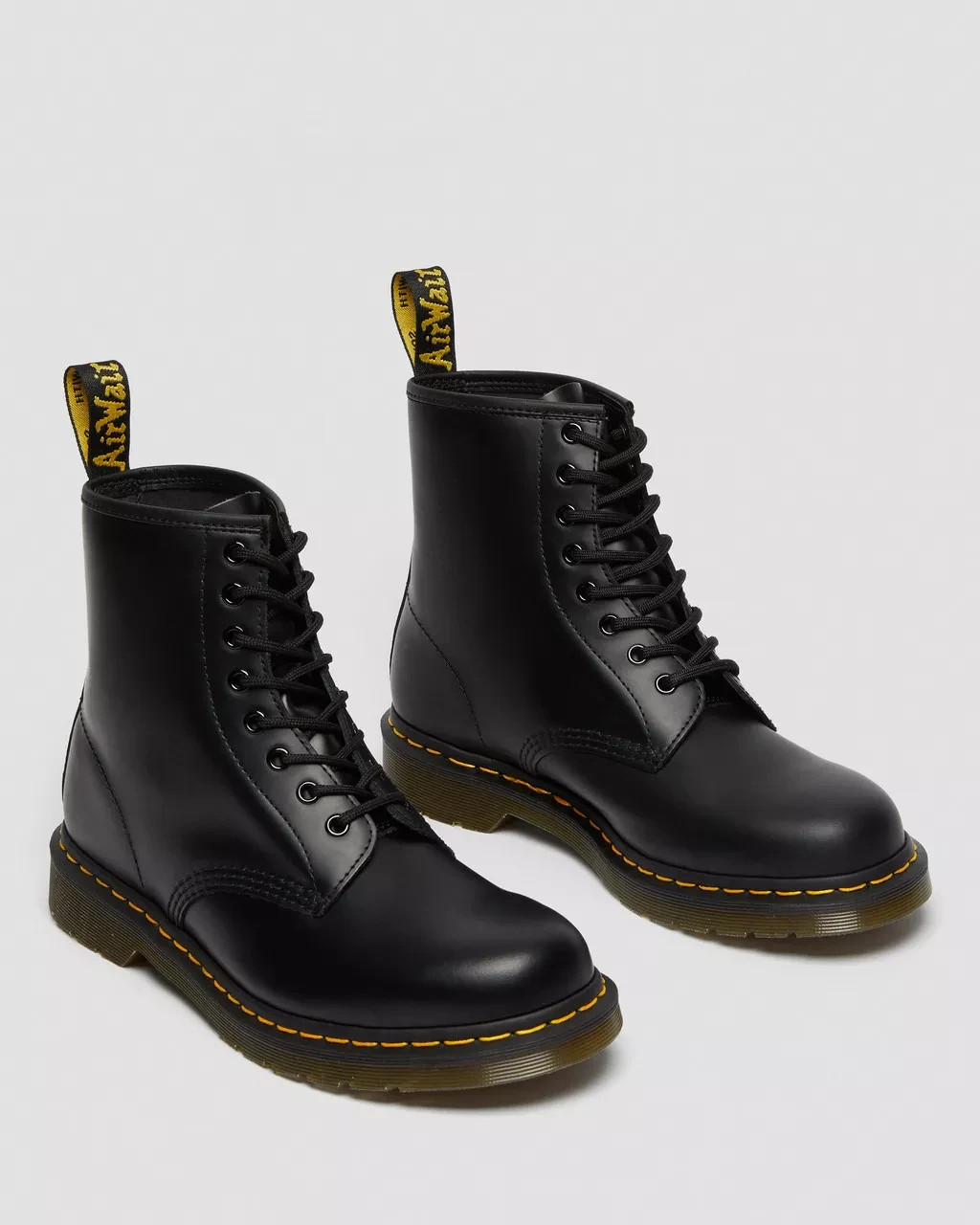 Dr. Martens 1460 Smooth Leather Lace Up Boot Smooth Black 11822006 Size M-5 – W6