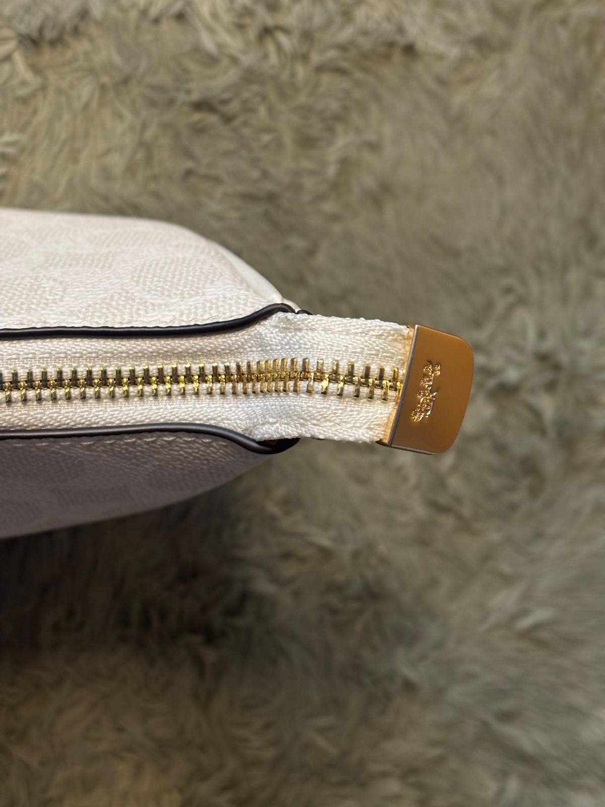 Coach Teri Shoulder Bag Signature Canvas