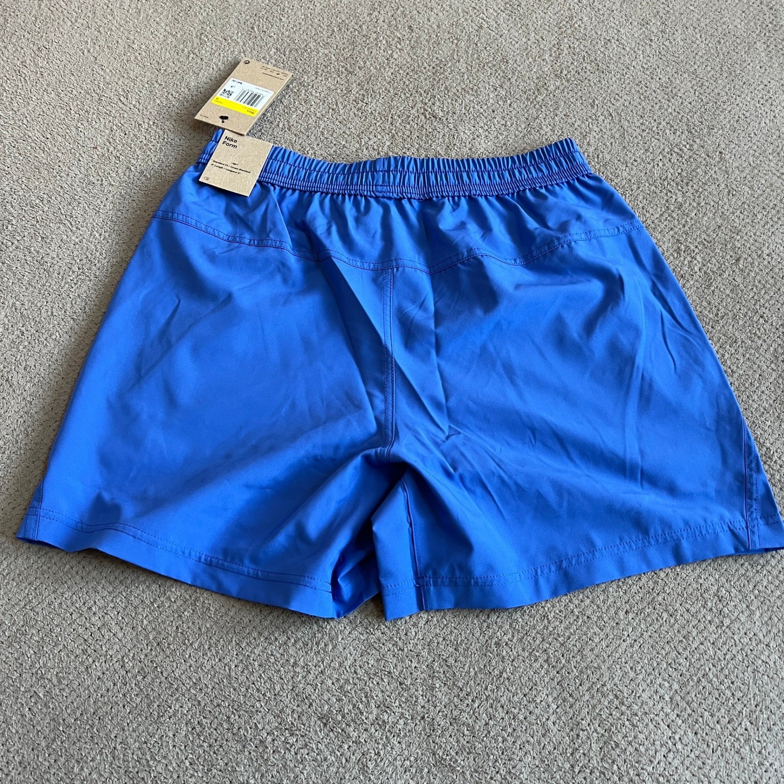 Nike Form Dri-FIT Mens 5 Inch Training Shorts FN4347-411 Blue Small NEW